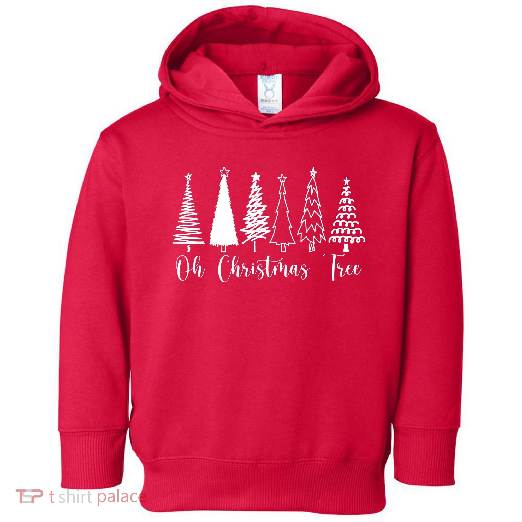 Oh Christmas Tree Holiday Toddler Hoodie