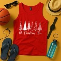 Oh Christmas Tree Holiday Tank Top thumb 4