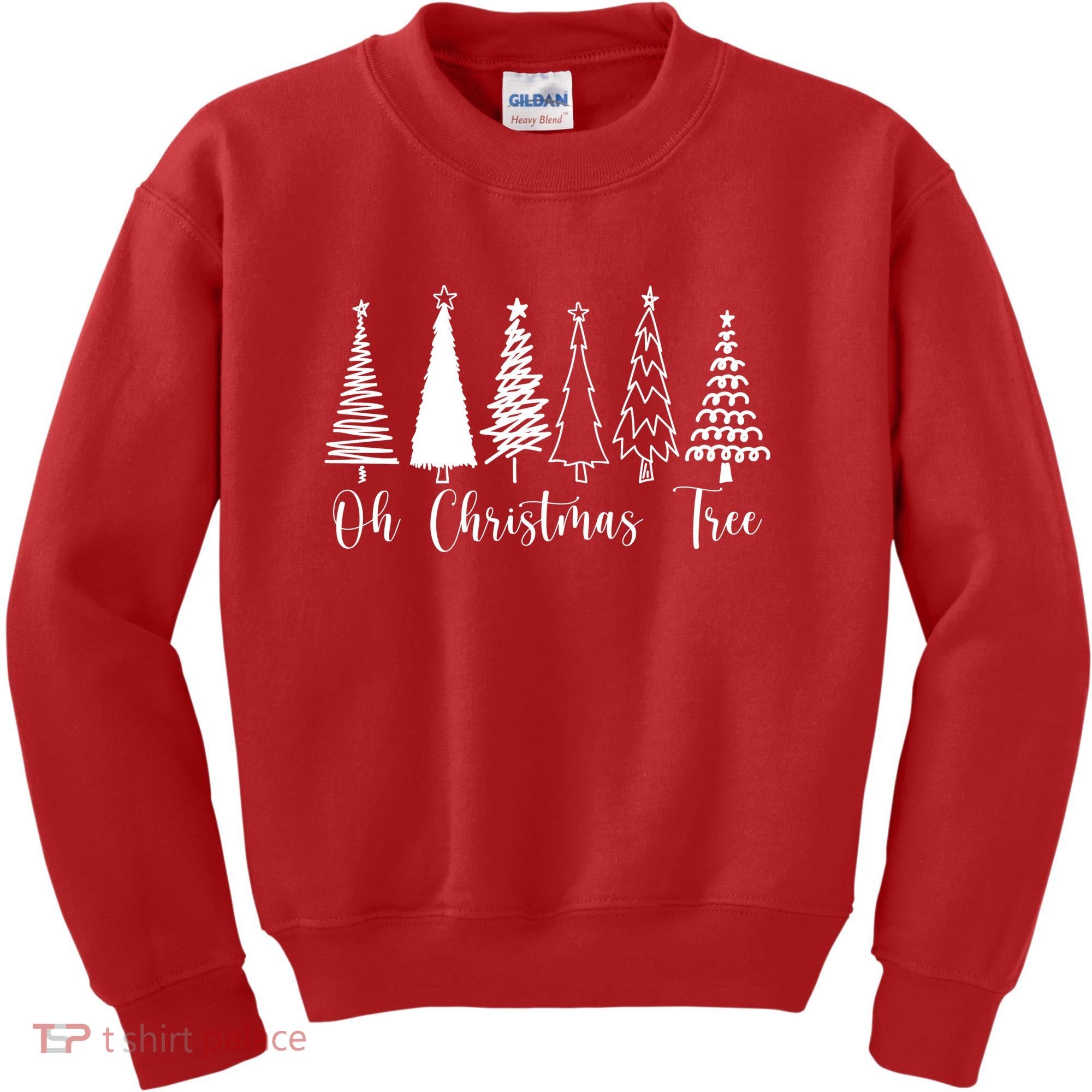 Oh Christmas Tree Holiday Kids Sweatshirt