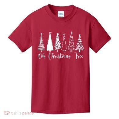 Oh Christmas Tree Holiday Kids T-Shirt