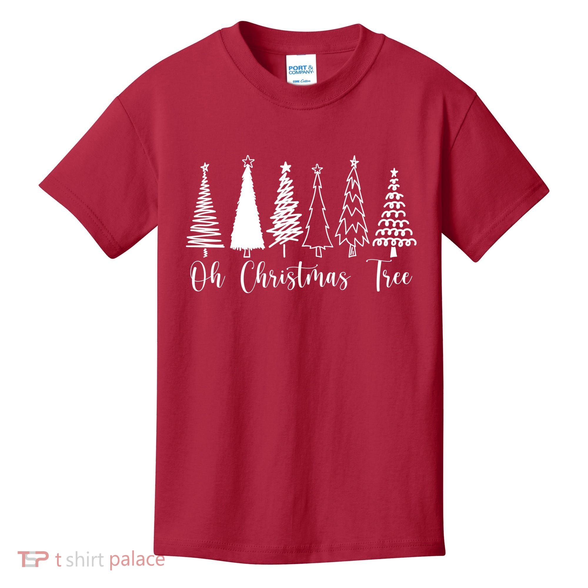 Oh Christmas Tree Holiday Kids T-Shirt