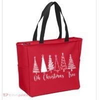 Oh Christmas Tree Holiday Tote Bag thumb 2