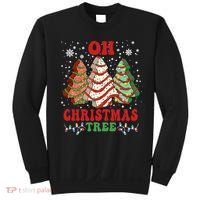 Oh Christmas Tree Cakes Debbie Funny Christmas Sweatshirt thumb 0