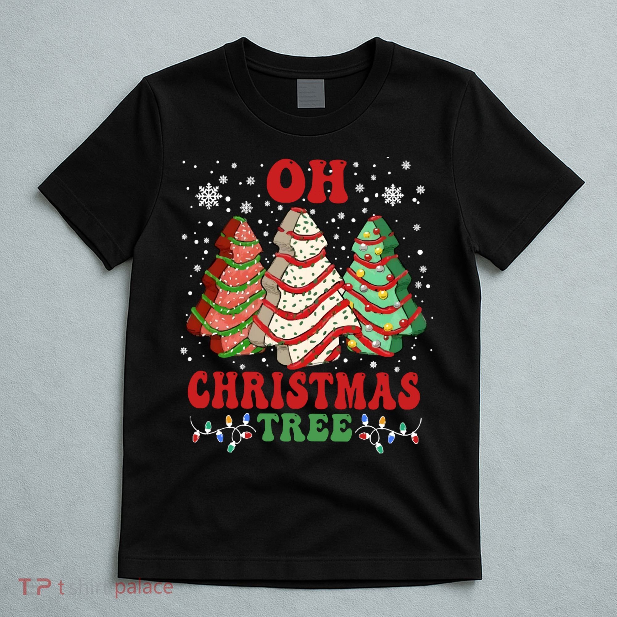 Oh Christmas Tree Cakes Debbie Funny Christmas T-Shirt