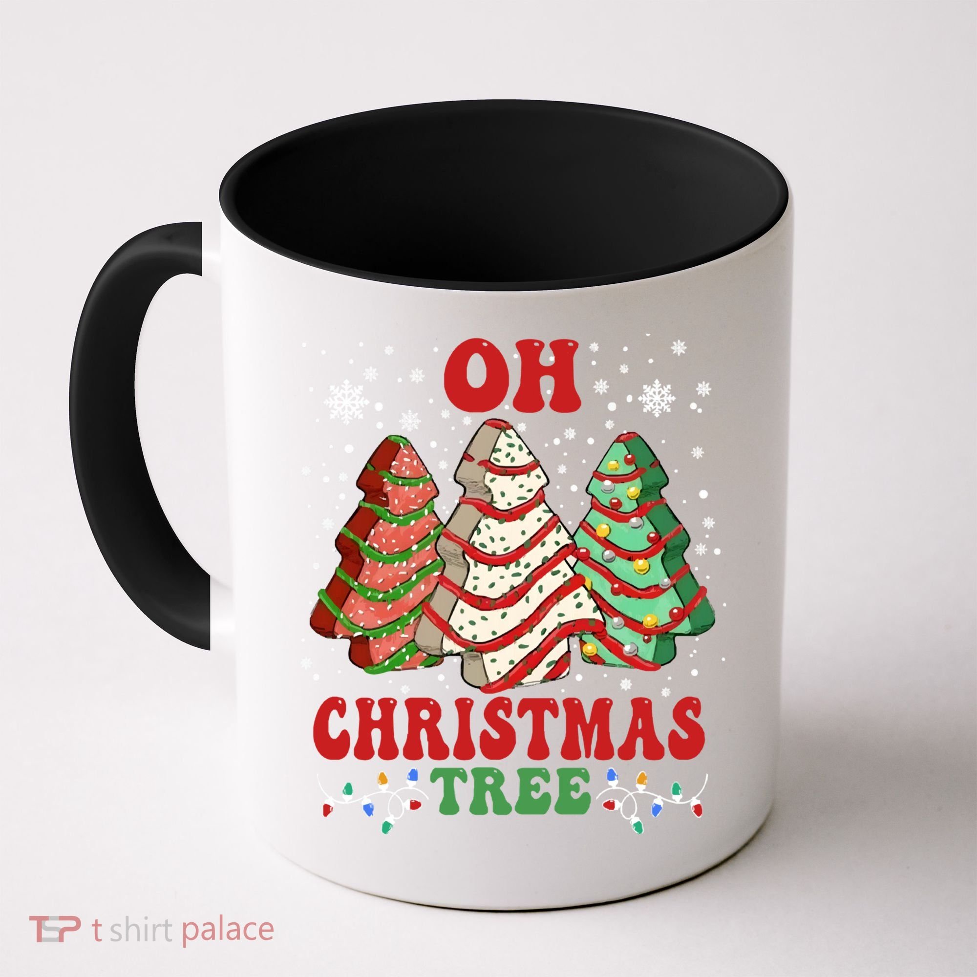 Oh Christmas Tree Cakes Debbie Funny Christmas Coffee Mug