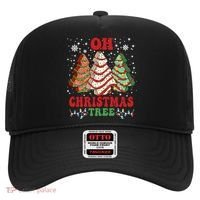 Oh Christmas Tree Cakes Debbie Funny Christmas Hat thumb 0