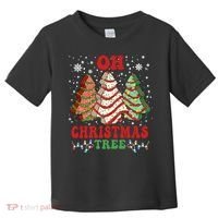 Oh Christmas Tree Cakes Debbie Funny Christmas Toddler T-Shirt thumb 0