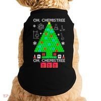 Oh Chemist Tree Chemistree Funny Science Chemistry Christmas Gift Doggie Tank thumb 0