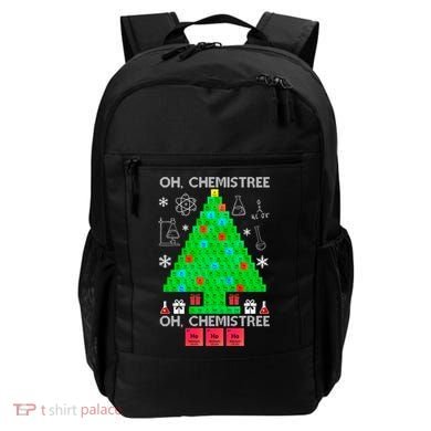 Oh Chemist Tree Chemistree Funny Science Chemistry Christmas Gift Backpack