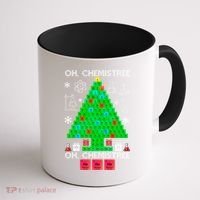 Oh Chemist Tree Chemistree Funny Science Chemistry Christmas Gift Coffee Mug thumb 1