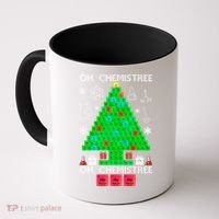 Oh Chemist Tree Chemistree Funny Science Chemistry Christmas Gift Coffee Mug thumb 0