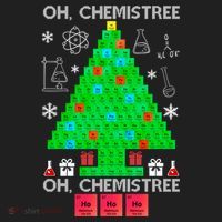 Oh Chemist Tree Chemistree Funny Science Chemistry Christmas Gift Hat thumb 2