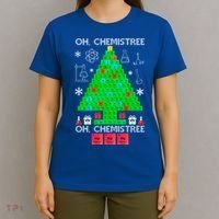 Oh Chemist Tree Chemistree Funny Science Chemistry Christmas Gift T-Shirt thumb 4