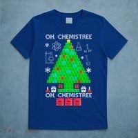 Oh Chemist Tree Chemistree Funny Science Chemistry Christmas Gift T-Shirt thumb 5