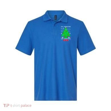 Oh Chemist Tree Chemistree Funny Science Chemistry Christmas Gift Polo