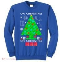 Oh Chemist Tree Chemistree Funny Science Chemistry Christmas Gift Tall Sweatshirt thumb 0