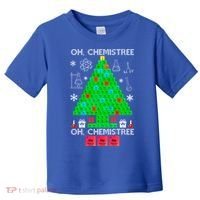 Oh Chemist Tree Chemistree Funny Science Chemistry Christmas Gift Toddler T-Shirt thumb 0
