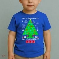 Oh Chemist Tree Chemistree Funny Science Chemistry Christmas Gift Toddler T-Shirt thumb 2