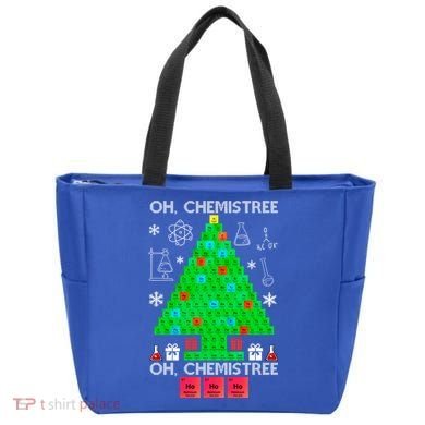 Oh Chemist Tree Chemistree Funny Science Chemistry Christmas Gift Tote Bag