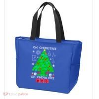 Oh Chemist Tree Chemistree Funny Science Chemistry Christmas Gift Tote Bag thumb 3