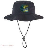 October Birthday Guy Has 3 Sides Sweet Funny Crazy  Bucket Hat thumb 0