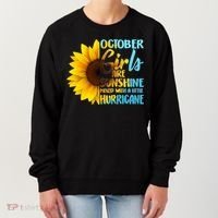 October Girls Sunflower Women's Sweatshirt thumb 0