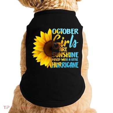 October Girls Sunflower Doggie Tank