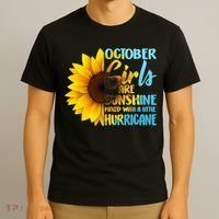 October Girls Sunflower T-Shirt thumb 3
