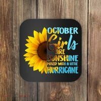 October Girls Sunflower Coaster thumb 0