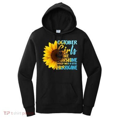 October Girls Sunflower Women's Hoodie