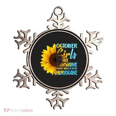October Girls Sunflower Ornament