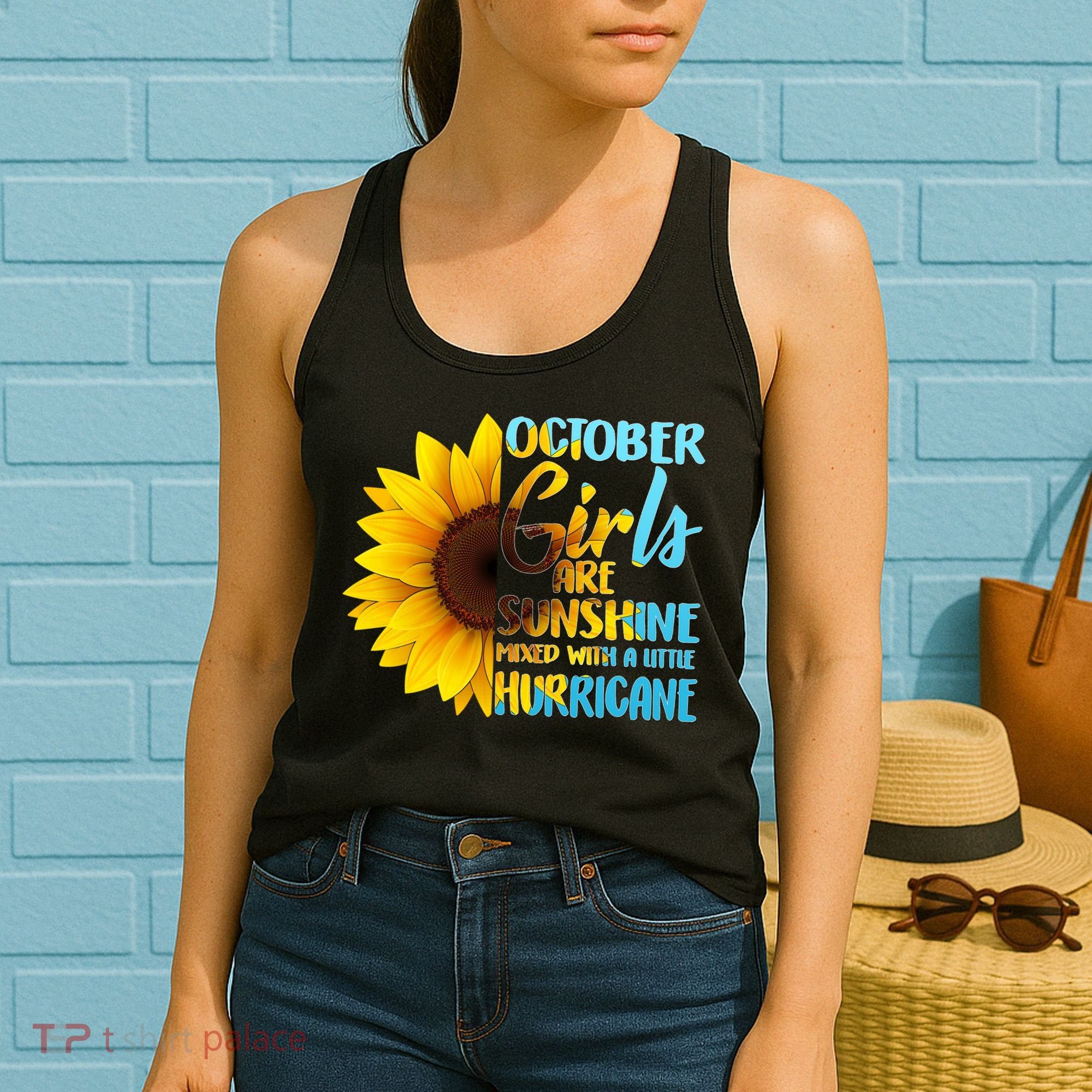 October Girls Sunflower Women's Tank Top