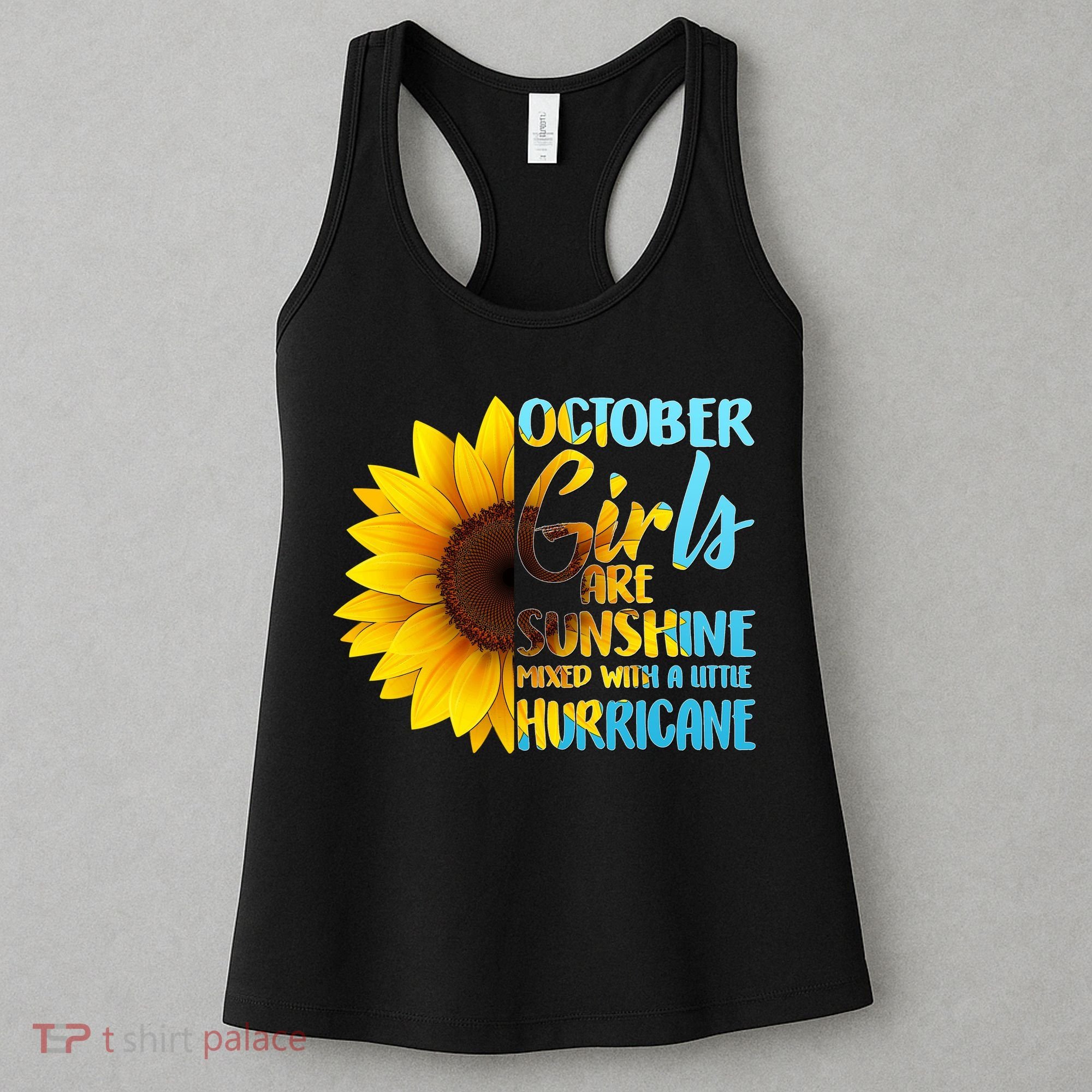 October Girls Sunflower Women's Tank Top