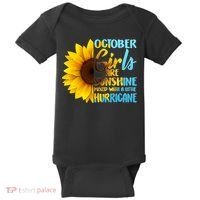 October Girls Sunflower Baby Bodysuit thumb 0
