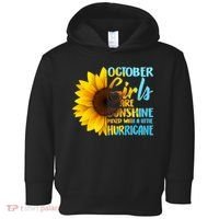 October Girls Sunflower Toddler Hoodie thumb 0