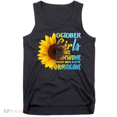 October Girls Sunflower Tank Top