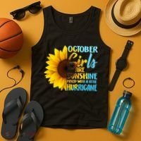 October Girls Sunflower Tank Top thumb 4