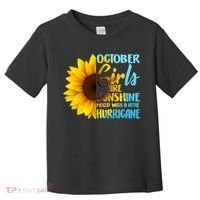 October Girls Sunflower Toddler T-Shirt thumb 0