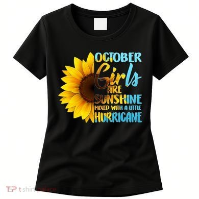 October Girls Sunflower Women's T-Shirt