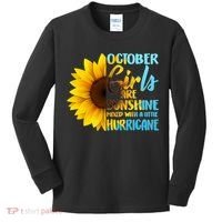 October Girls Sunflower Kids Long Sleeve Shirt thumb 0