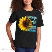 October Girls Sunflower Kids T-Shirt thumb 2