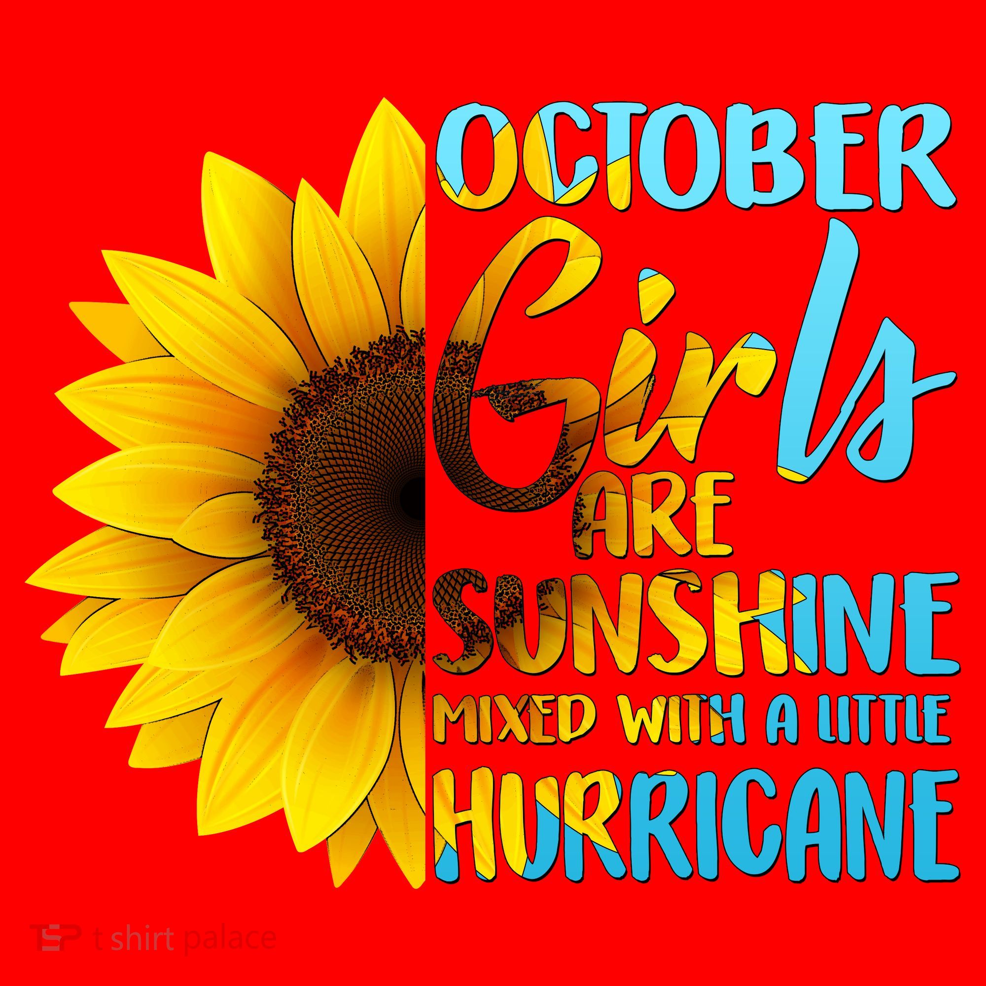 October Girls Sunflower Santa Hat