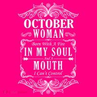 October Woman Funny Birthday Sweatshirt thumb 3