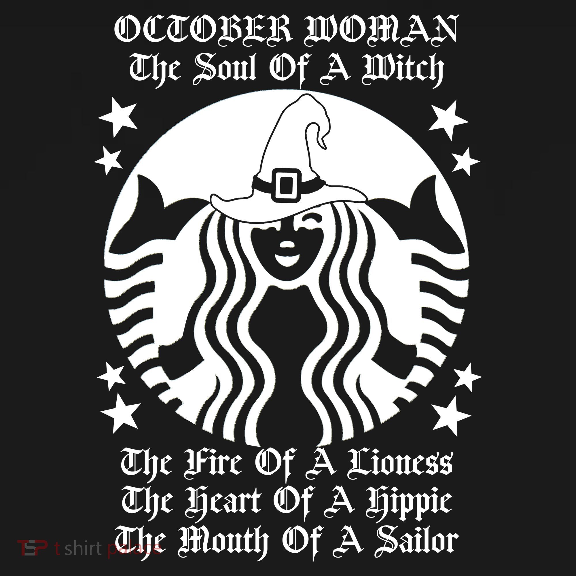 October Woman Soul Of A Witch Fire Of Lioness Long Sleeve Shirt