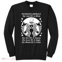 October Woman Soul Of A Witch Fire Of Lioness Sweatshirt thumb 0