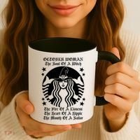 October Woman Soul Of A Witch Fire Of Lioness Coffee Mug thumb 3