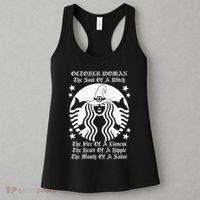 October Woman Soul Of A Witch Fire Of Lioness Women's Tank Top thumb 3