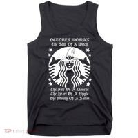 October Woman Soul Of A Witch Fire Of Lioness Tank Top thumb 0
