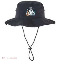 Orange Cat Ufo Bucket Hat thumb 0