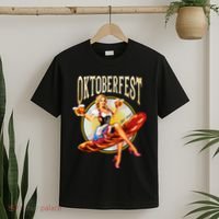 Oktoberfest Costume Vintage Bavarian German Beer Wurst T-Shirt thumb 2